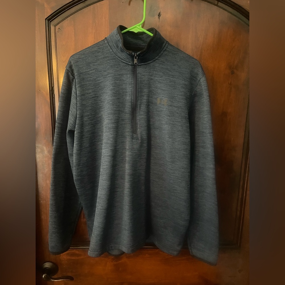 Under Armour Dark Gray half zip pullover